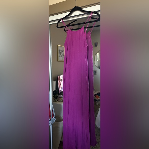 target purple maxi dress TARGET PURE ENERGY PURPLE VIOLET RUCHED MAXI ADJUSTABLE STRAPS KNIT DRESS 1X